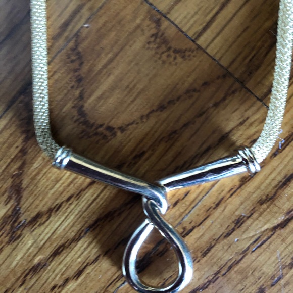 Gold Anne Klein Necklace - Picture 2 of 4